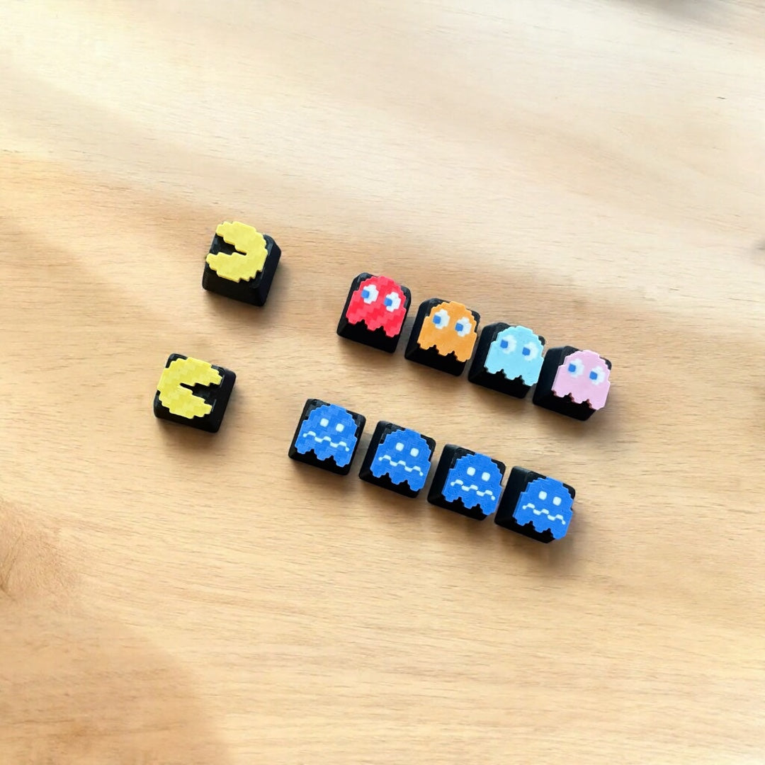 Pac Man Keycaps