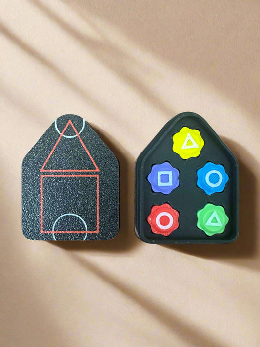 Gonggi with Triangular Case