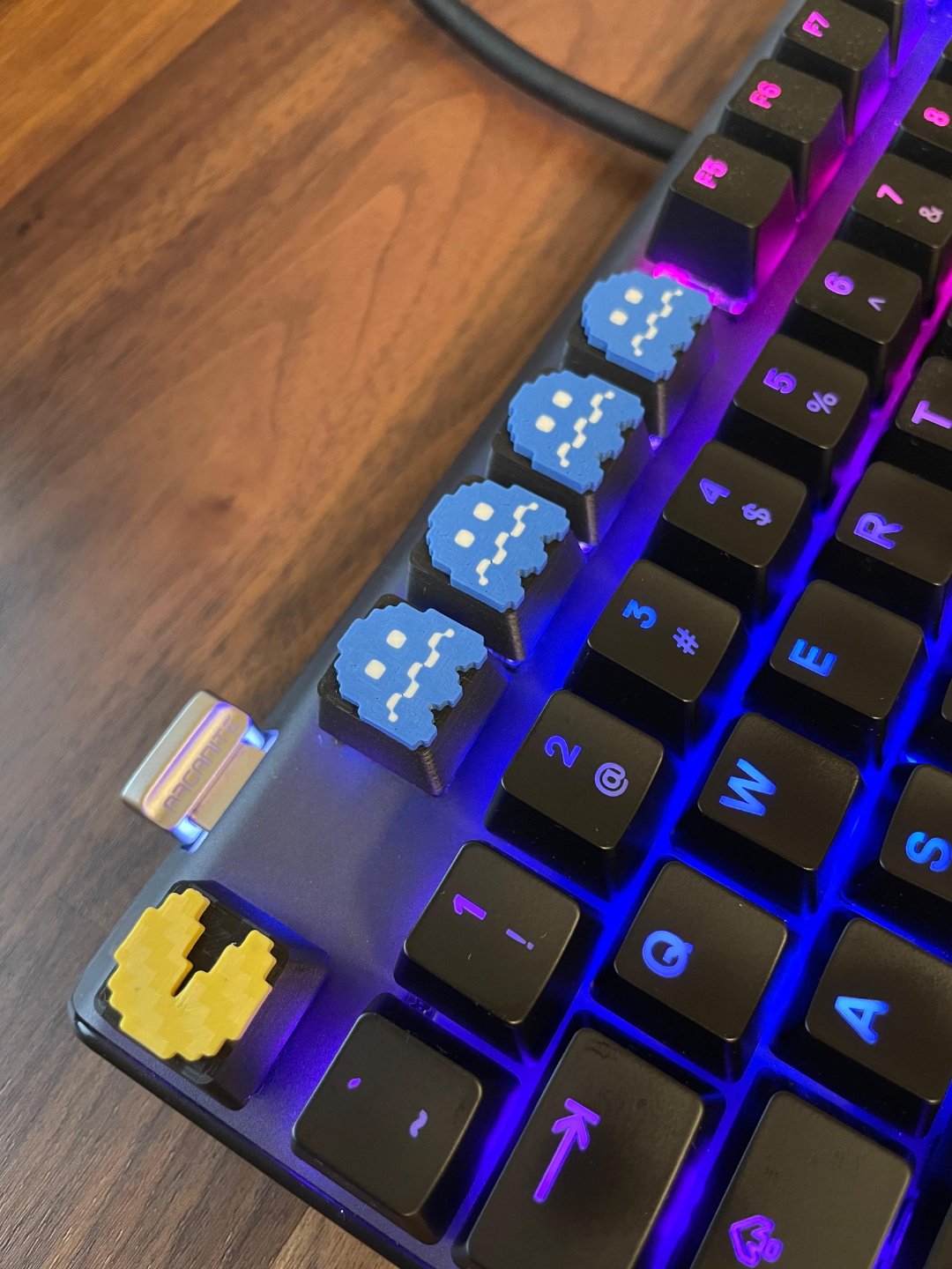 Pac Man Keycaps