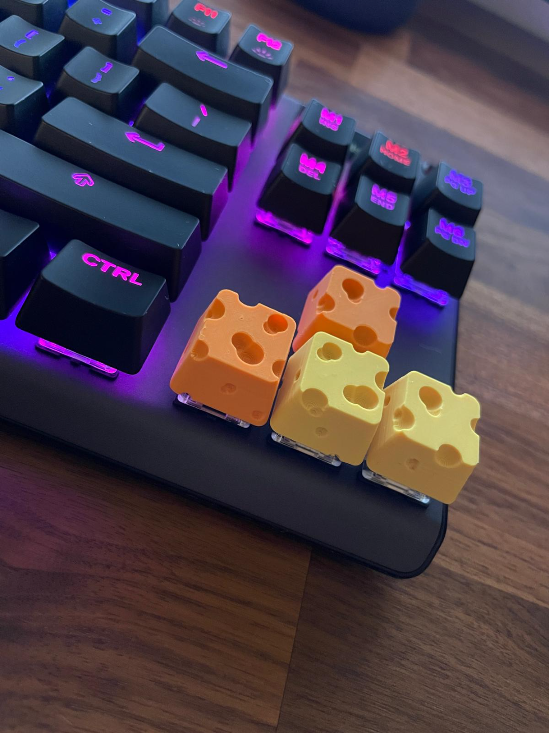 Cheese Keycaps